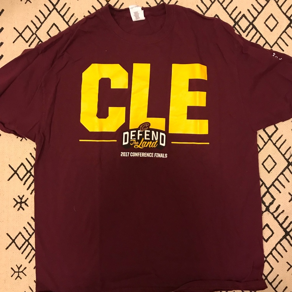 Cleveland Defend the Land tee